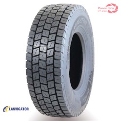 لاستیک لنویگاتور 315/80R22.5 (DL101) سیمی 20لا
